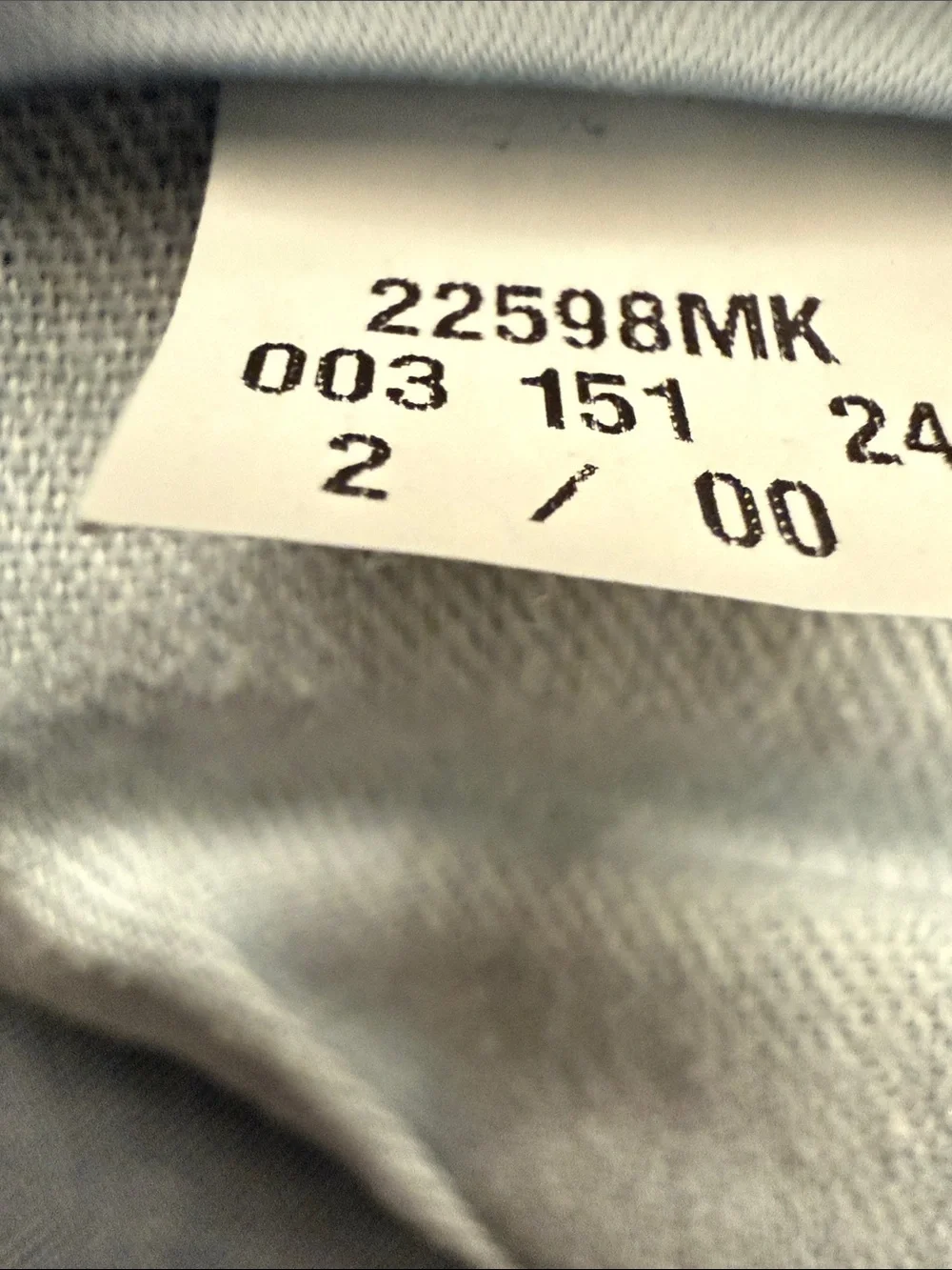 Michael Kors Size 2 Vintage Cropped Flared Jeans Split Hem Med. Wash Stretch 2